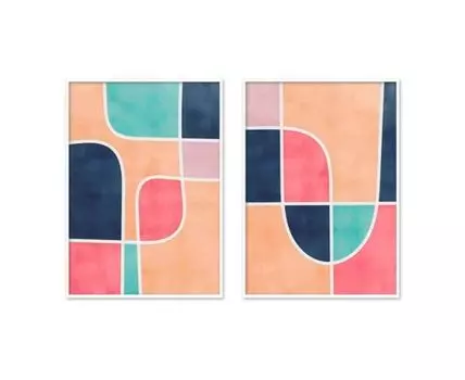 Набор постеров Абстракция №267