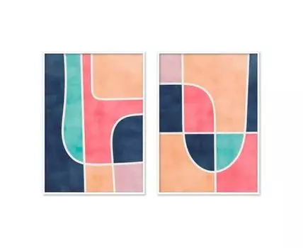 Набор постеров Абстракция №268