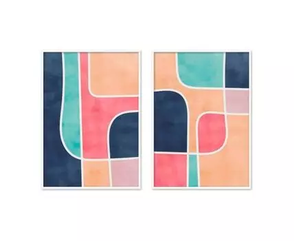 Набор постеров Абстракция №269