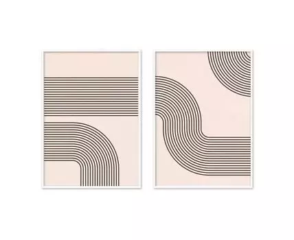 Набор постеров Абстракция №270