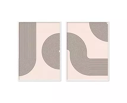 Набор постеров Абстракция №271