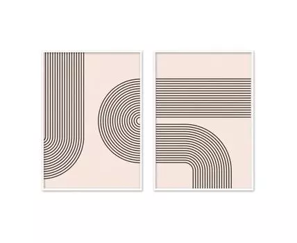 Набор постеров Абстракция №272