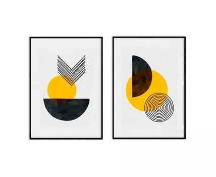 Набор постеров Абстракция №277