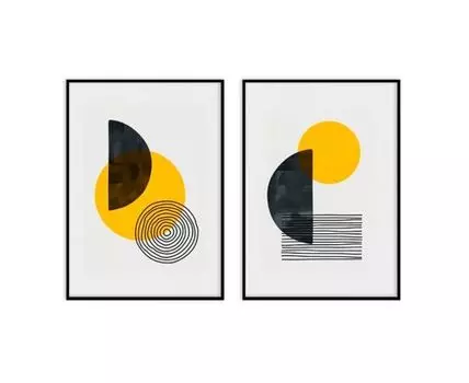 Набор постеров Абстракция №278