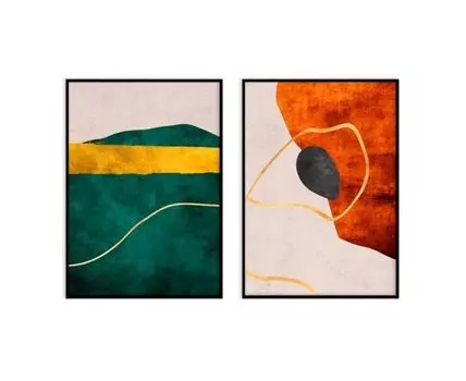 Набор постеров Абстракция №280