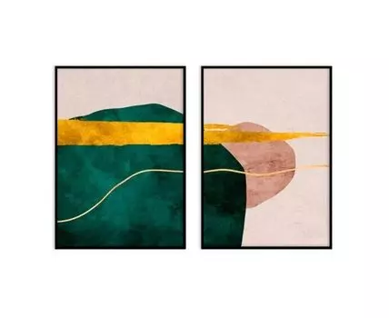 Набор постеров Абстракция №281