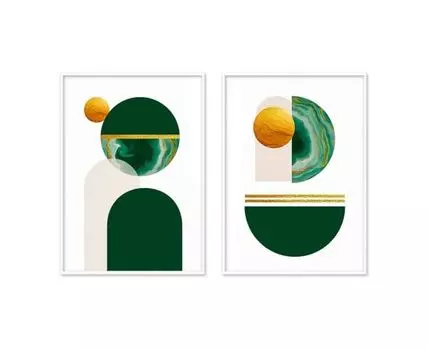 Набор постеров Абстракция №283