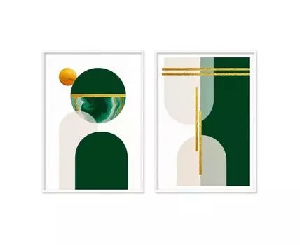 Набор постеров Абстракция №284