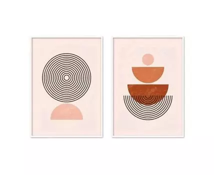 Набор постеров Абстракция №291