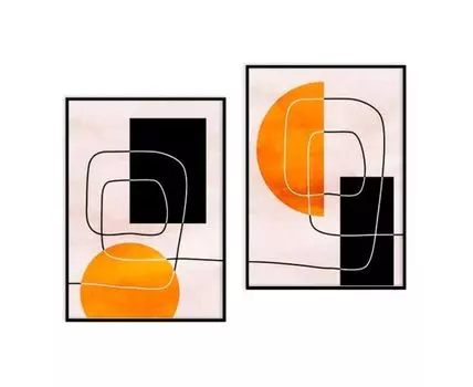 Набор постеров Абстракция №297