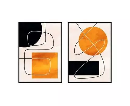 Набор постеров Абстракция №299