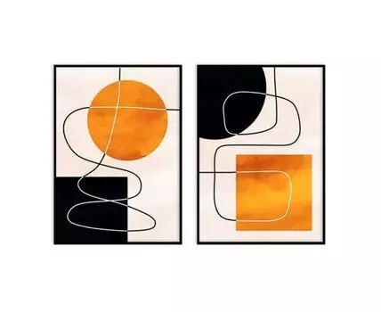 Набор постеров Абстракция №300