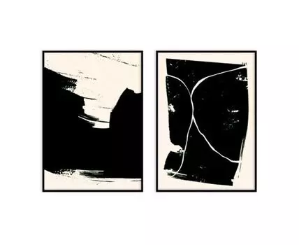 Набор постеров Абстракция №301