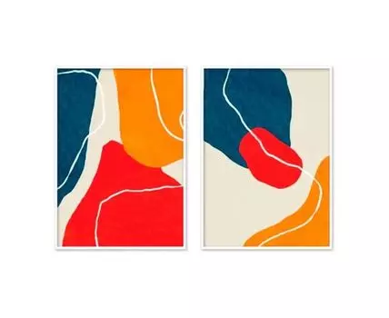 Набор постеров Абстракция №305