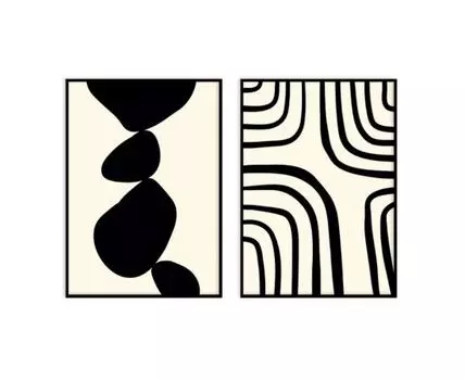 Набор постеров Абстракция №307