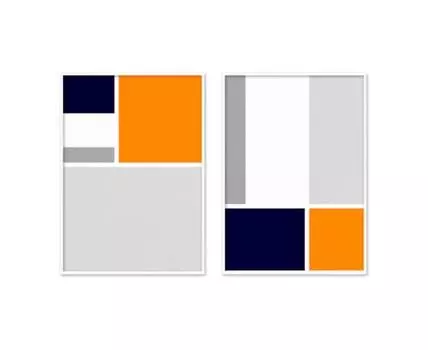 Набор постеров Абстракция №309