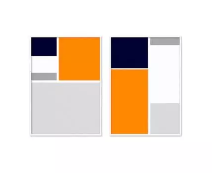 Набор постеров Абстракция №310