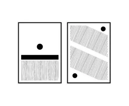 Набор постеров Абстракция №321