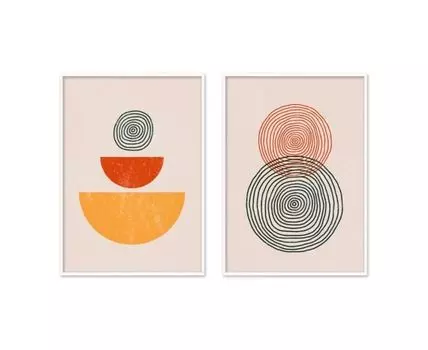 Набор постеров Абстракция №328