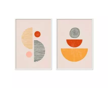 Набор постеров Абстракция №329