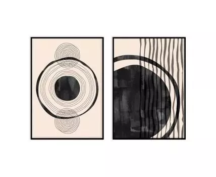 Набор постеров Абстракция №336