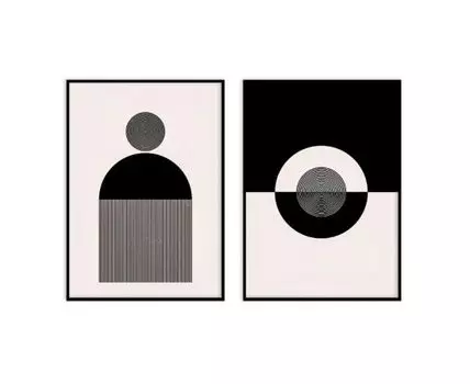 Набор постеров Абстракция №340