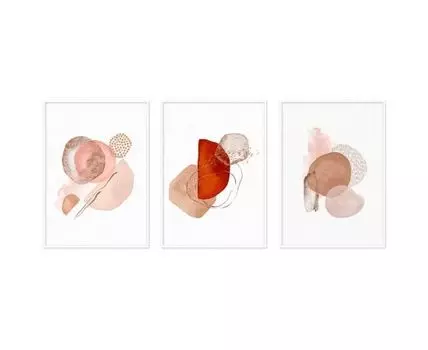 Набор постеров Абстракция №346