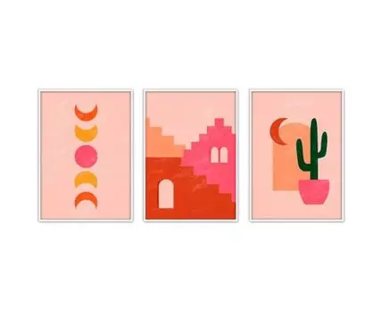 Набор постеров Абстракция №351