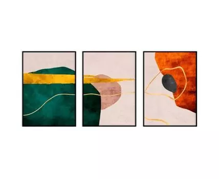 Набор постеров Абстракция №362