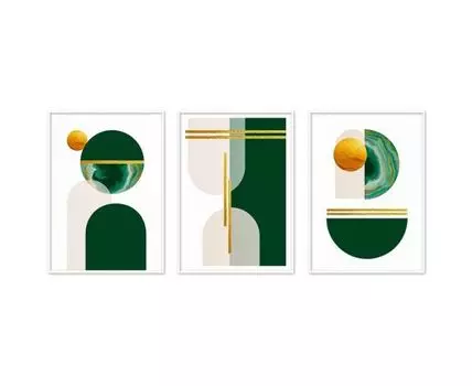 Набор постеров Абстракция №363