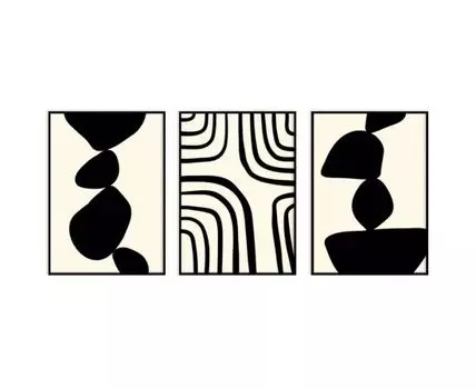 Набор постеров Абстракция №372