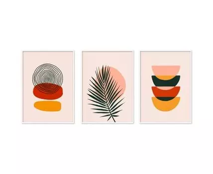 Набор постеров Абстракция №377