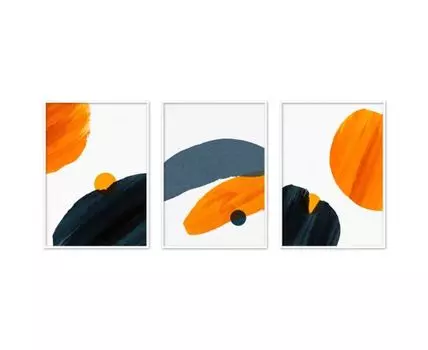 Набор постеров Абстракция №381