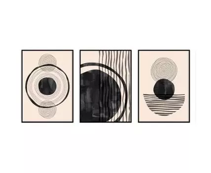 Набор постеров Абстракция №385