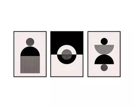 Набор постеров Абстракция №386