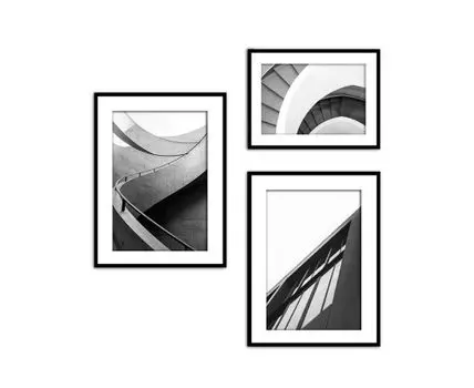 Набор постеров Архитектура №10 (Белый)