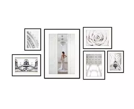 Набор постеров Архитектура №19 (Белый)