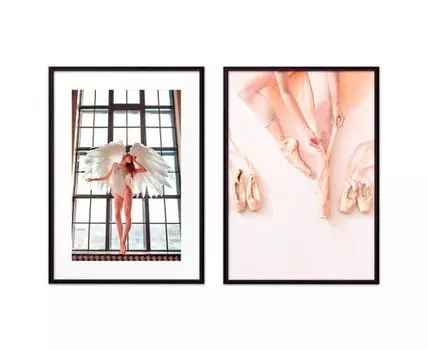 Набор постеров Балет №14 (Белый, 50)