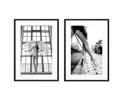 Набор постеров Балет №15 (Белый, 50)