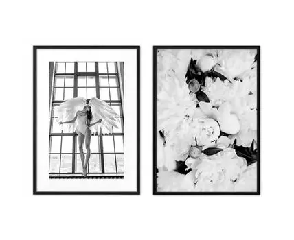 Набор постеров Балет №1 (Белый, 21)