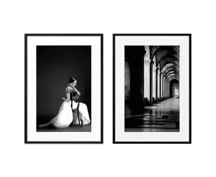 Набор постеров Балет №2 (Белый, 40)