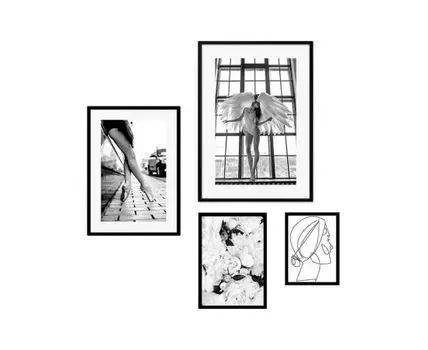 Набор постеров Балет №36 (Белый)