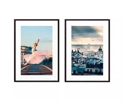 Набор постеров Балет №4 (Голубой, 30)