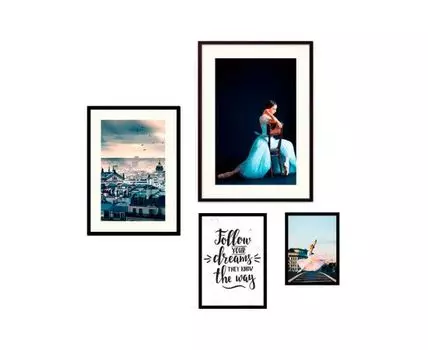 Набор постеров Балет №55 (Голубой)