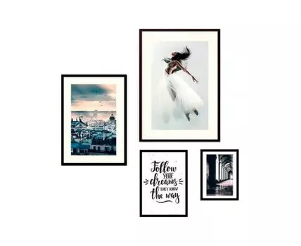 Набор постеров Балет №57 (Голубой)