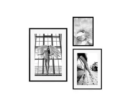 Набор постеров Балет №72 (Белый)