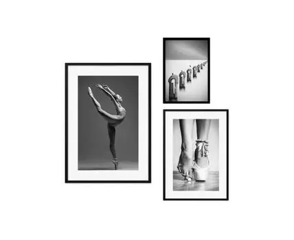 Набор постеров Балет №79 (Белый)