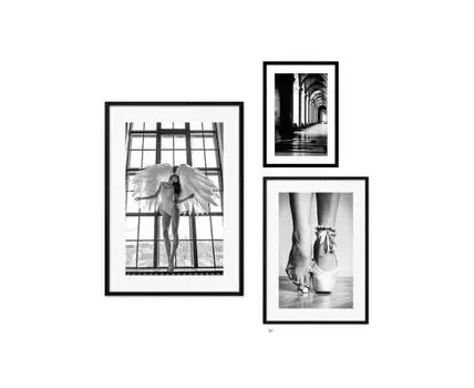 Набор постеров Балет №90 (Белый)