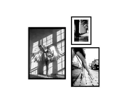 Набор постеров Балет №91 (Белый)