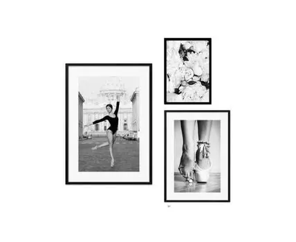 Набор постеров Балет №99 (Белый)